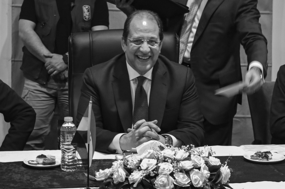 Abbas Kamel, le directeur des Mukhabarat al-Amma.