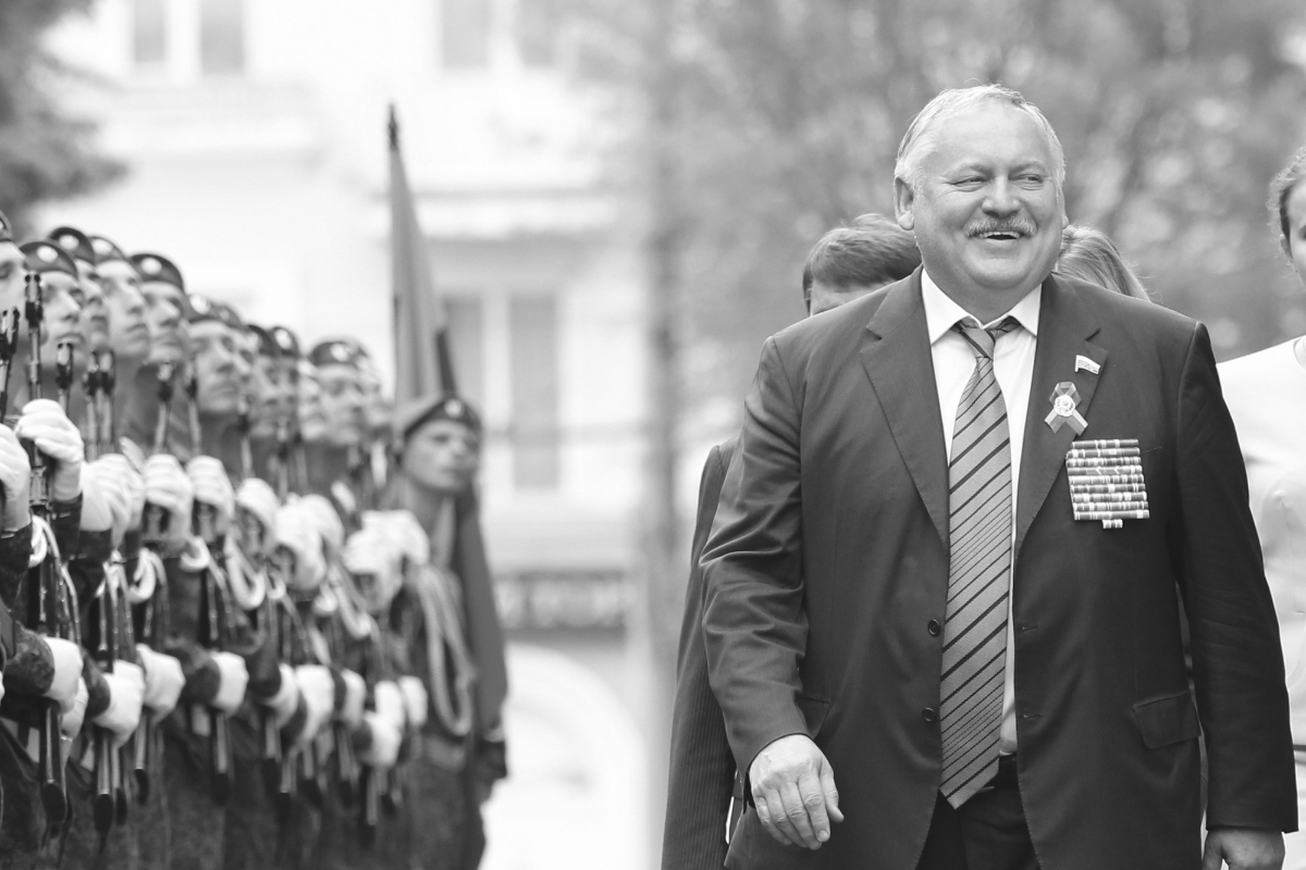 Le député russe à la Douma d'Etat Konstantin Zatouline.