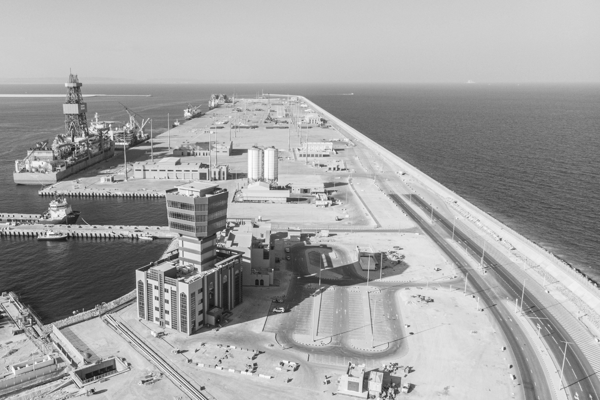 Le port omanais de Duqm.