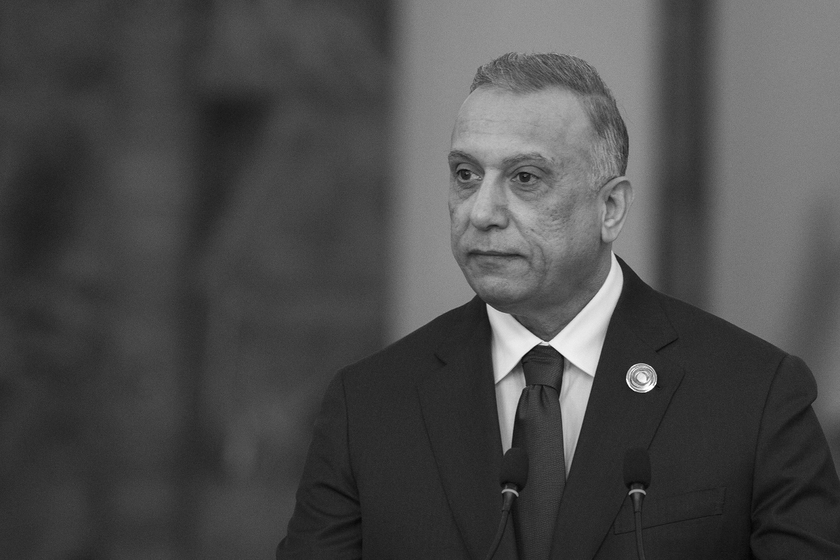 Le premier ministre irakien sortant Moustafa al-Kazemi.