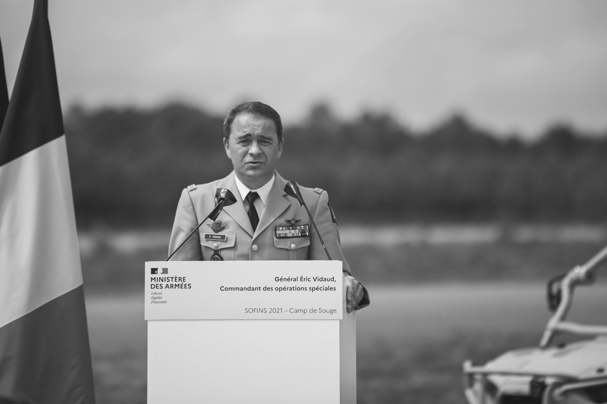 Le général Eric Vidaud.