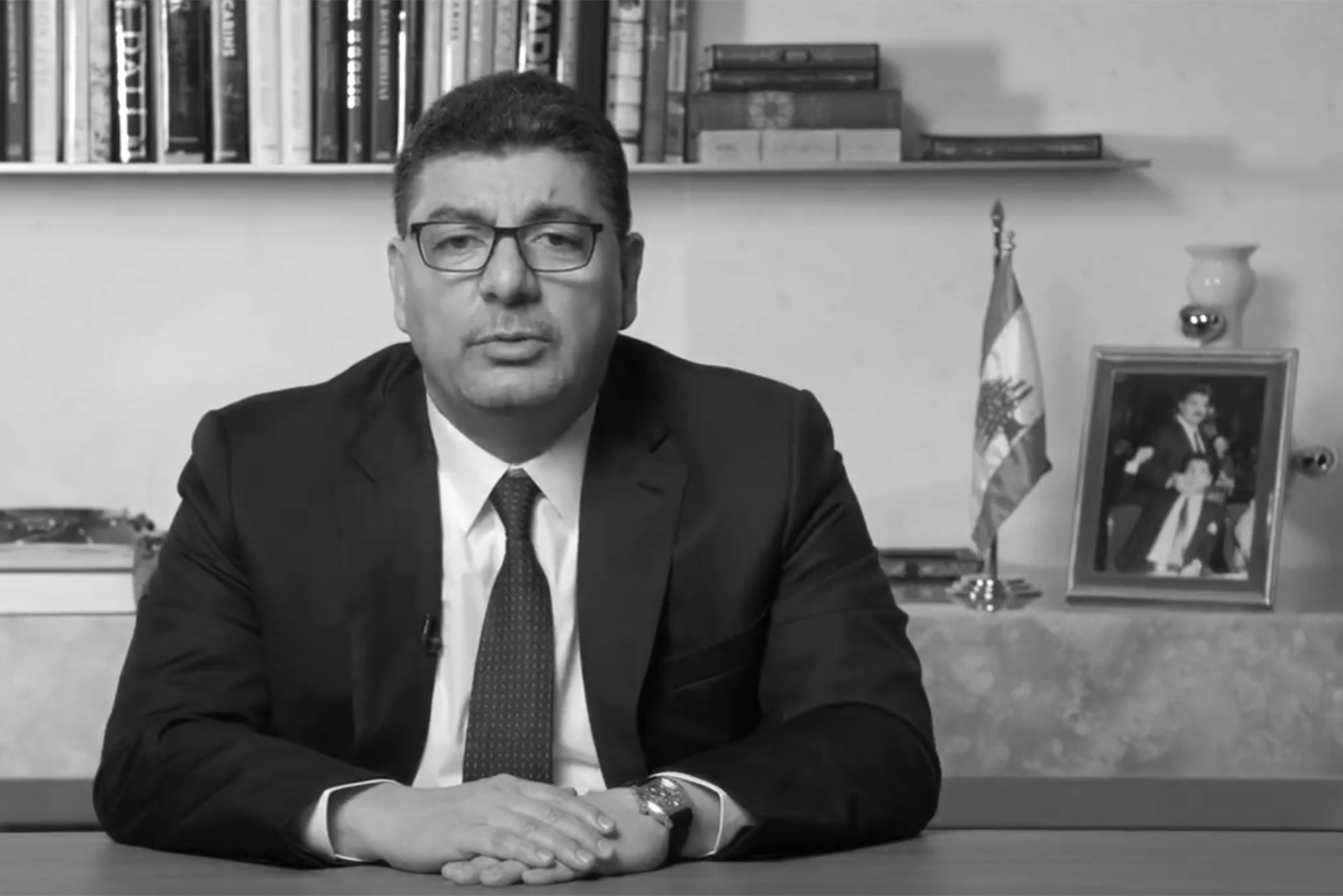 Le candidat aux législatives libanaises Bahaa Hariri.