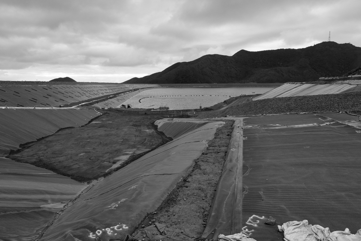 La mine du plateau de Goro, à Nouméa, opérée par Prony Resources.