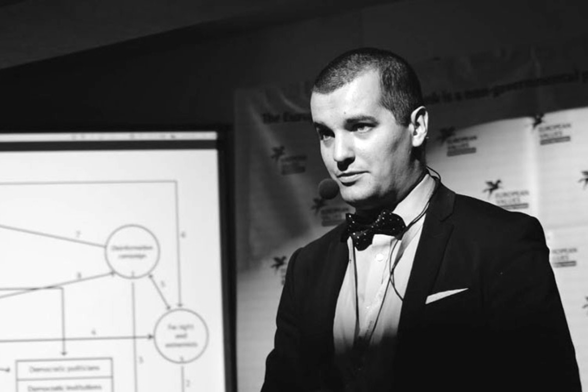 Le directeur de l'European Values Center for Security Policy, Jakub Janda.