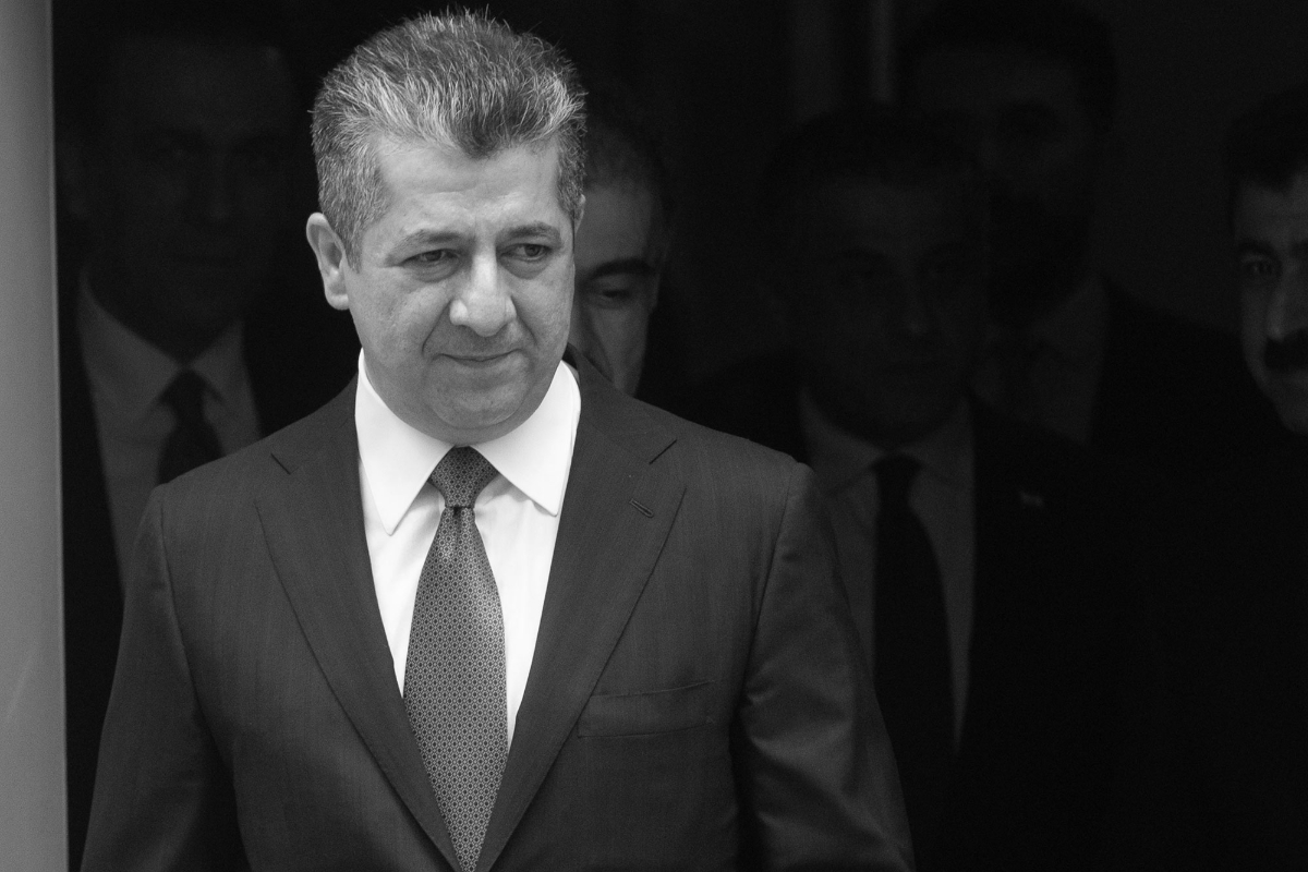 Masrour Barzani, le premier ministre du gouvernement régional du Kurdistan (GRK).