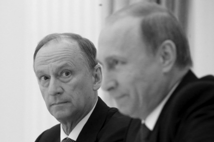 Nikolai Patrushev, le patron du Conseil de sécurité nationale (CSN), et Vladimir Poutine.