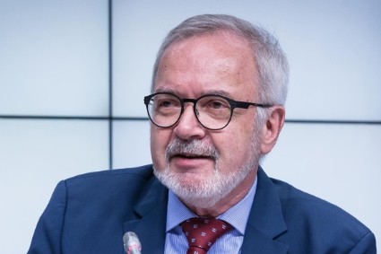 Le président de la Banque européenne d'investissement, Werner Hoyer.