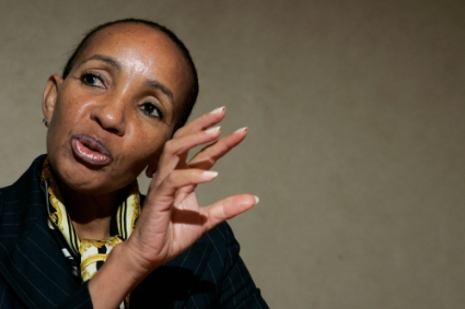 Sheila Khama, l'ex-DG de De Beers Botswana.