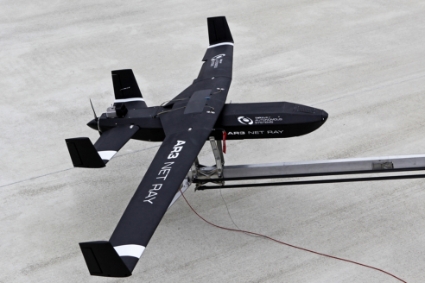 Un drone d'observation AR3 de Tekever.