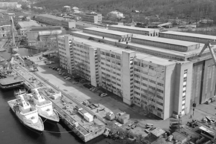 Le chantier naval Vostochnaya Verf, à Vladivostok.