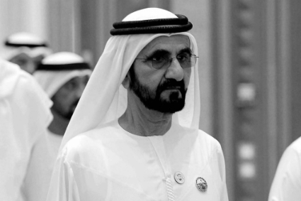 L'émir de Dubaï Mohammed bin Rashid al-Maktoum.