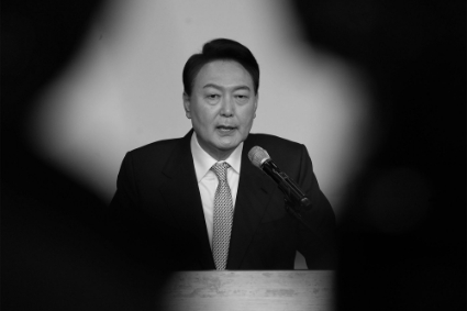 Le président coréen élu le 10 mars, Yoon Suk-yeol.