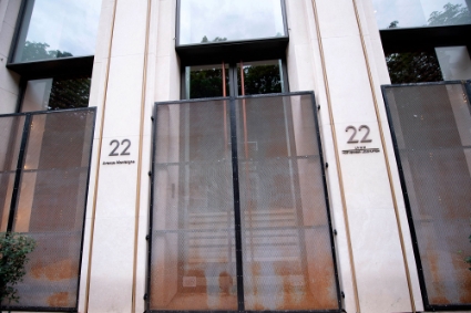 Le siège de LVMH, au 22 avenue Montaigne, à Paris.