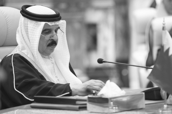 Le roi du Bahreïn Hamad bin Issa al-Khalifa.