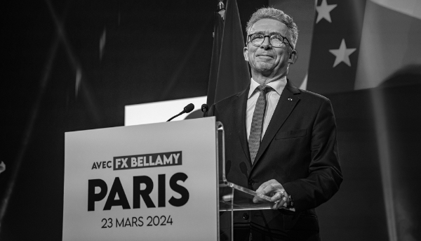 Christophe Gomart est le troisième candidat sur la liste Les Républicains (LR) aux élections européennes de juin.