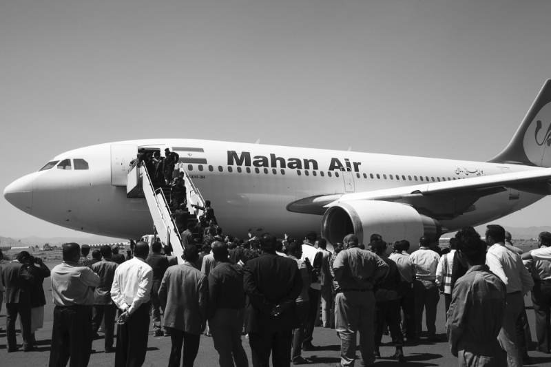 La compagnie Mahan Air est soupçonnée par le renseignement américain d'être liée à la Force al-Qods.