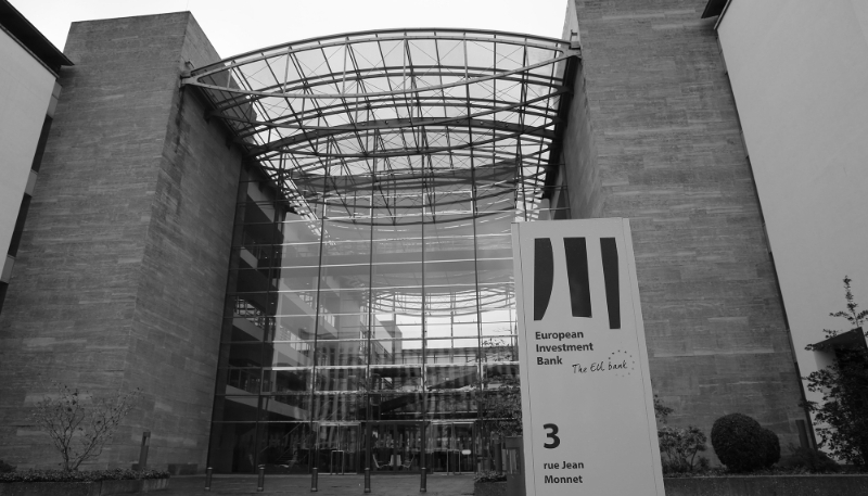 Le siège de la Banque européenne d'investissement (Luxembourg).