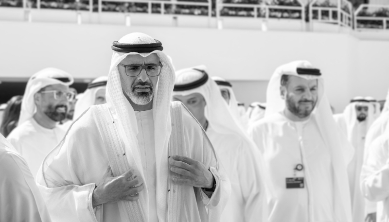 Khaled bin Mohammed bin Zayed al-Nahyan (KbM), prince héritier d'Abu Dhabi.