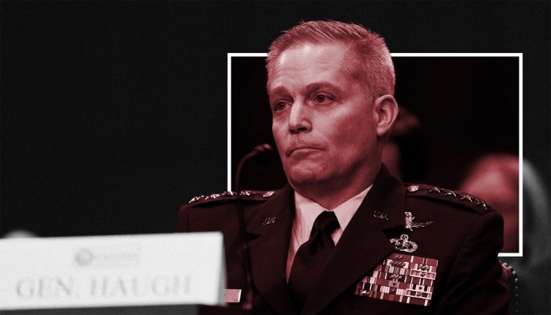 Le commandant de l'US Cyber Command, le général de l'armée de l'air Timothy Haugh. 