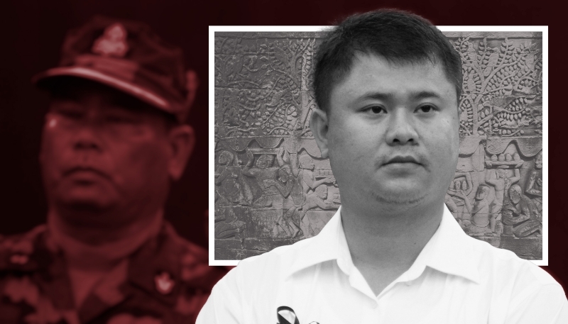 Hun Manith, chef du département général de la recherche et du renseignement (GDRI) et commandant-adjoint des Forces armées royales du Cambodge.