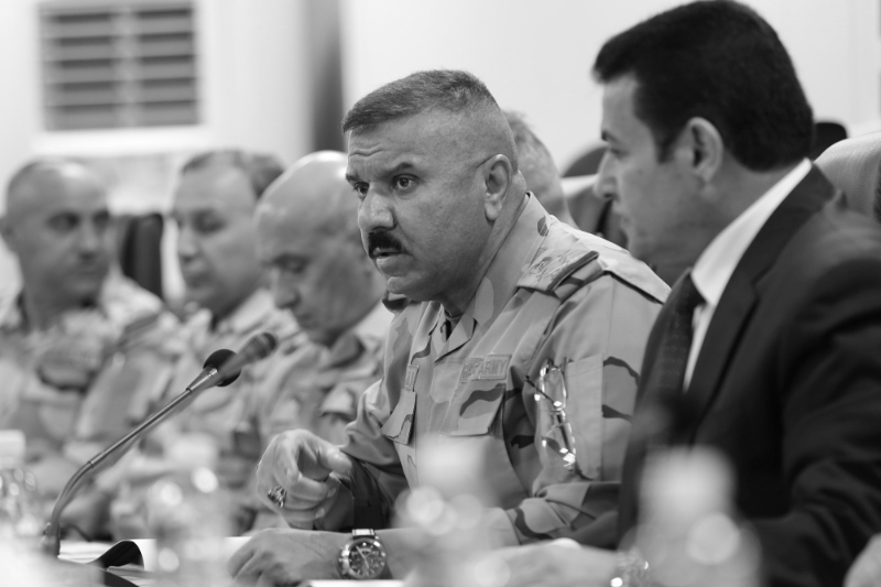 Abdul Amir al-Shammari, directeur du renseignement du ministère irakien de la défense.