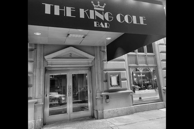 Le bar King Cole.