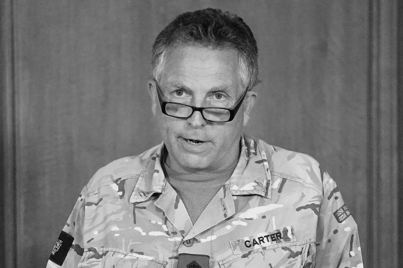 L'ancien chef d'état-major des forces britanniques Nick Carter.