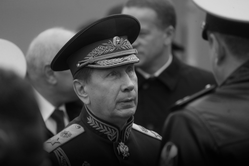 Le directeur de la garde nationale russe (Rosgvardia) Viktor Zolotov, à Moscou, le 9 mai 2021.