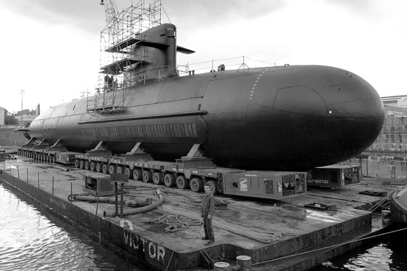 Un sous-marin de classe Scorpène.