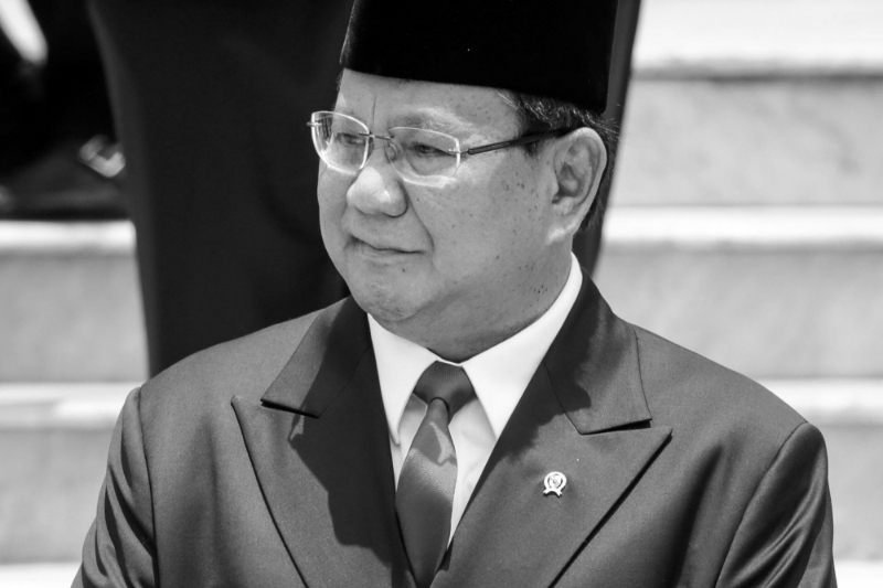 Le ministre indonésien de la défense Prabowo Subianto.