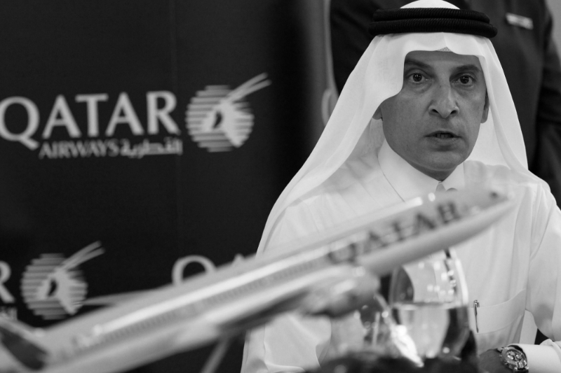 Akbar al-Baker, patron de Qatar Airways.