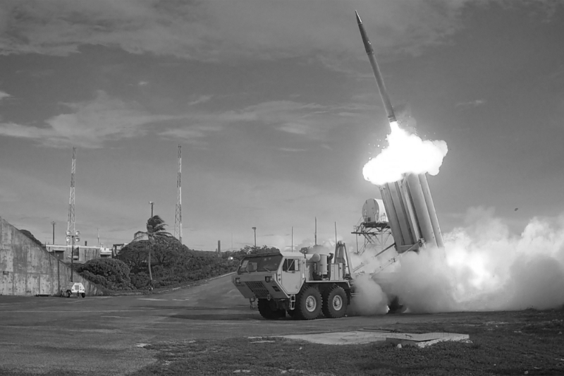 Le système anti-missiles Terminal High Altitude Area Defense (THAAD).
