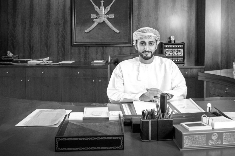 Le prince héritier d'Oman Theyazin bin Haitham.