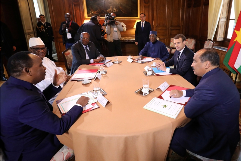 Les chefs d'Etat du G5 Sahel et Emmanuel Macron vont se retrouver lors du prochain sommet de l'UA.