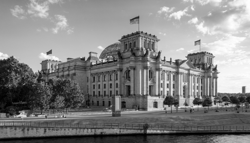 Le Bundestag.