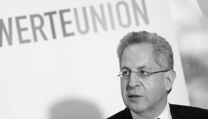L'ancien chef du BfV, Hans-Georg Maassen, a fondé en février le parti conservateur Werteunion.