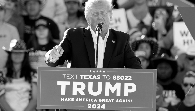 L'ancien président américain Donald Trump à Waco, Texas, le 25 mars 2023.