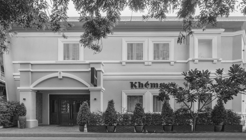 Le restaurant Khéma La Poste, à Phnom Penh.