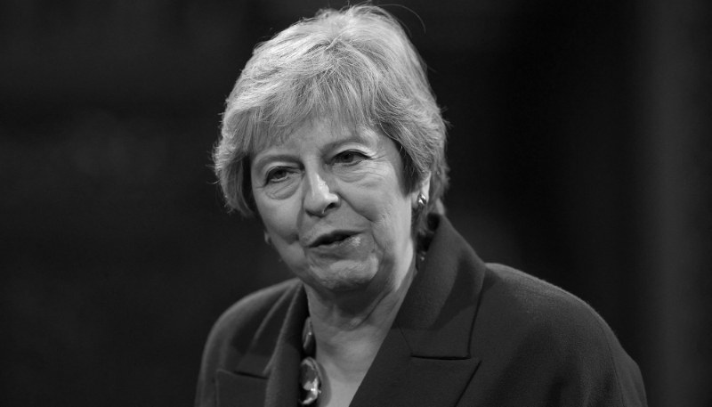 L'ancienne Première ministre britannique Theresa May.