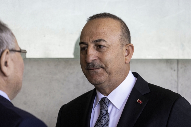 Le ministre turc des affaires étrangères Mevlüt Çavusoglu.