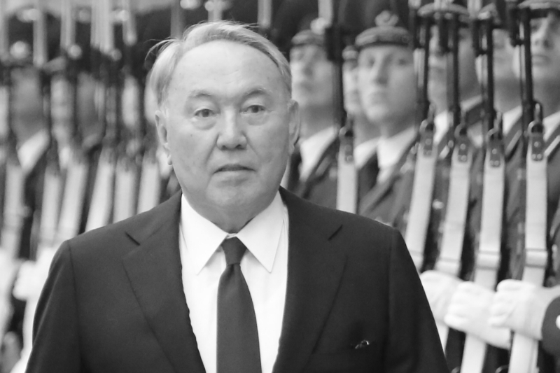 L'ancien président kazakh Noursoultan Nazarbaïev.