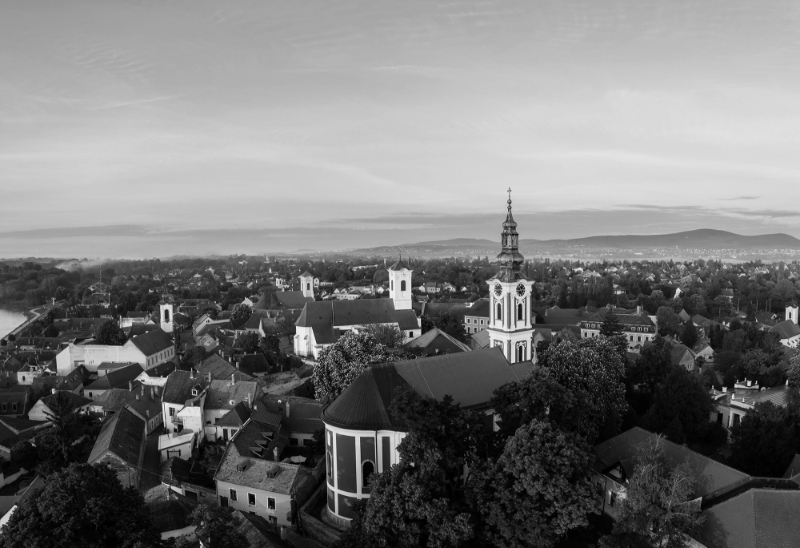 L'Eglise orthodoxe serbe de Szentendre.