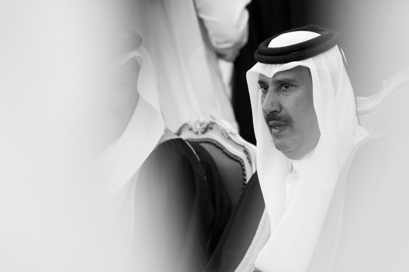 L'ancien premier ministre du Qatar, Hamad bin Jassem bin Jabr al-Thani.