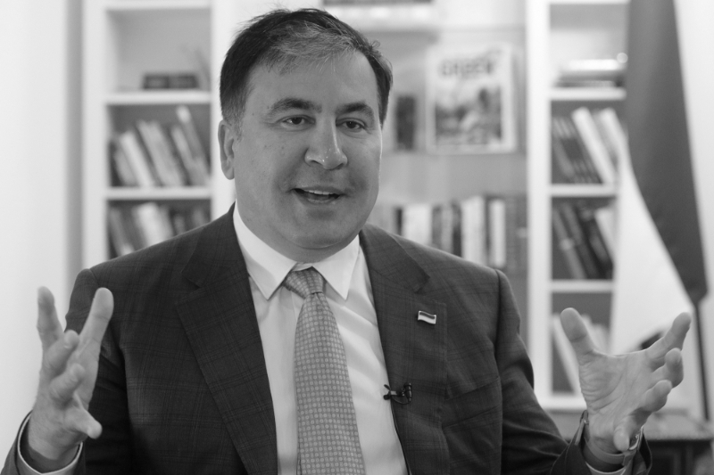 Mikheïl Saakachvili, président du conseil exécutif des réformes d'Ukraine.