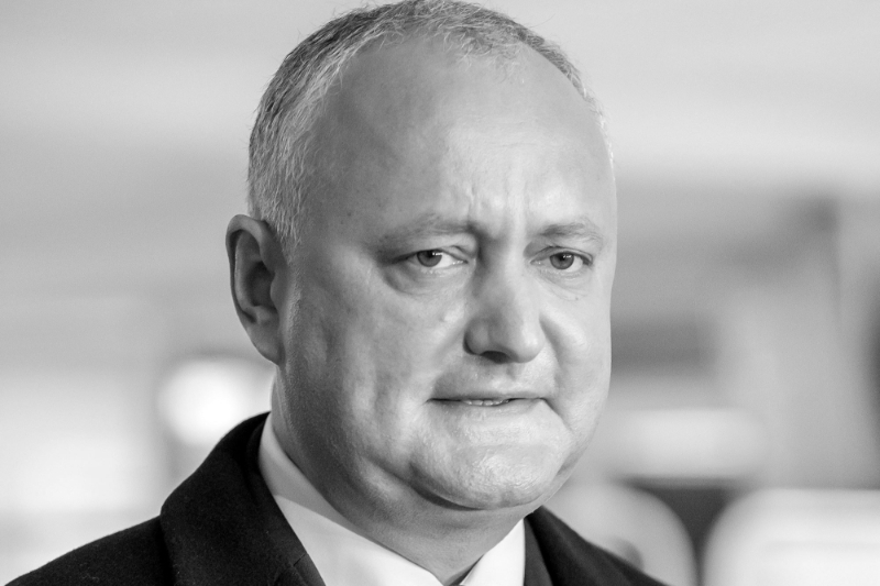 L'ancien président moldave Igor Dodon.