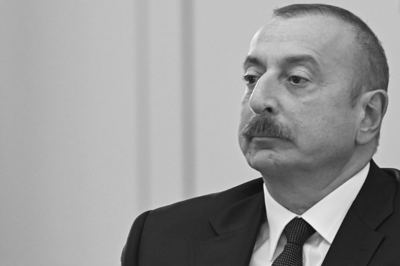Le président azerbaïdjanais Ilham Aliyev.